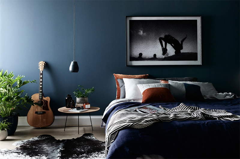 quarto azul