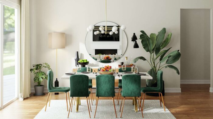 dining room mirror