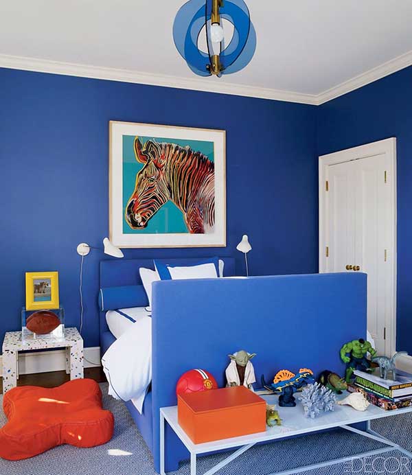 quarto azul