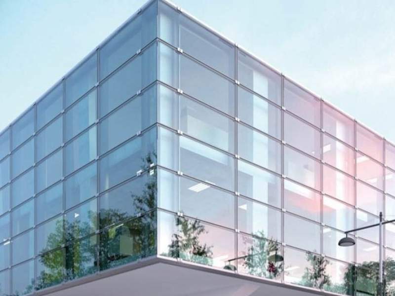 glass facade