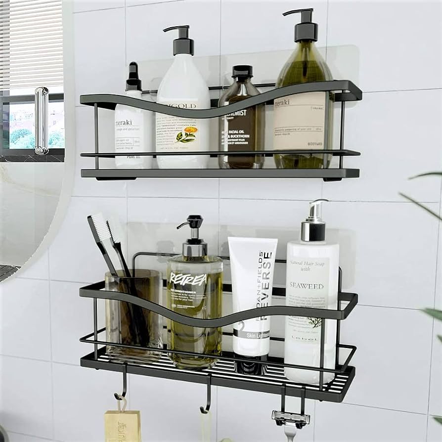 bathroom shelf