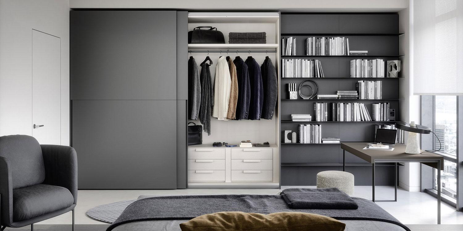 built-in wardrobe