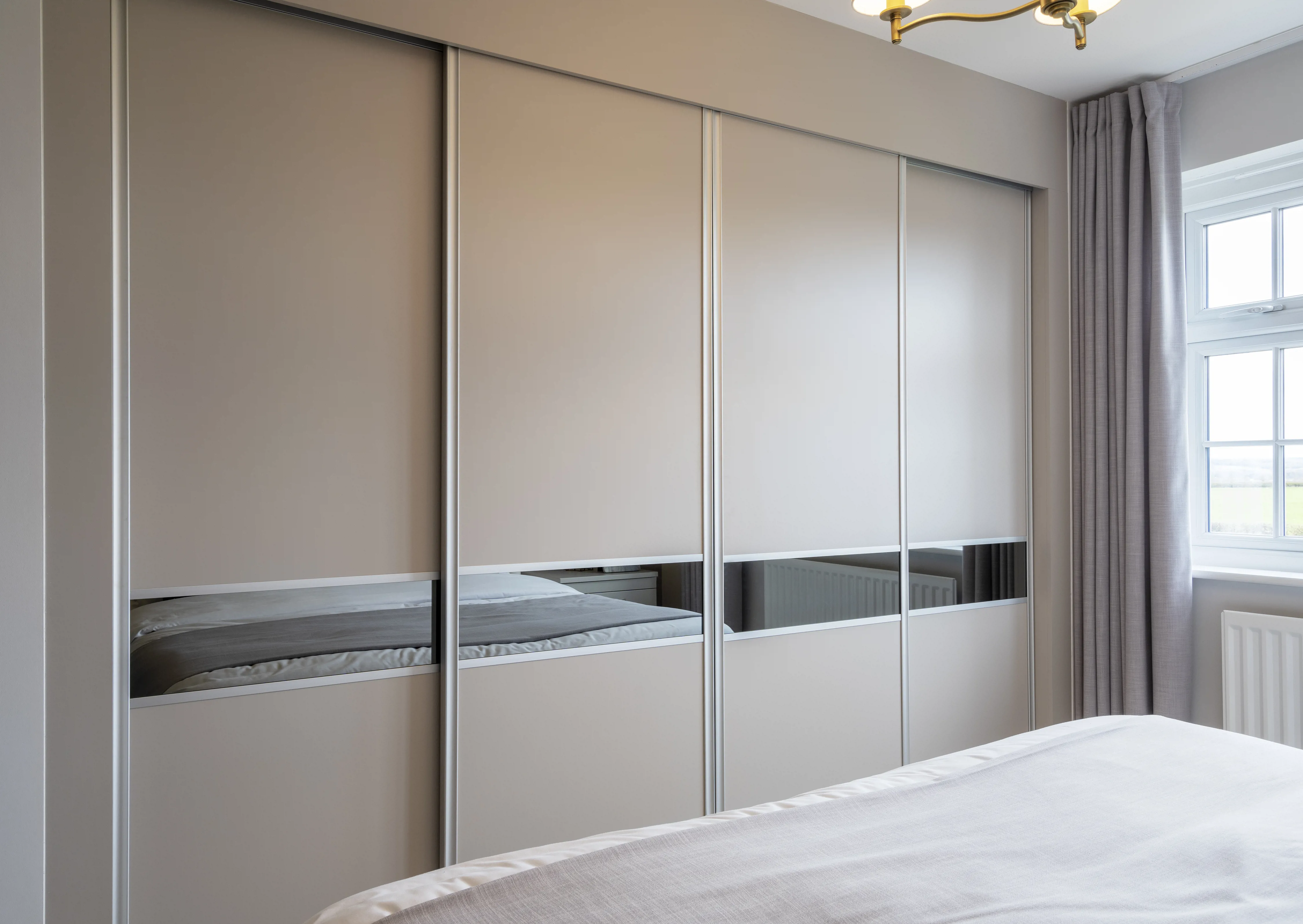 built-in wardrobe