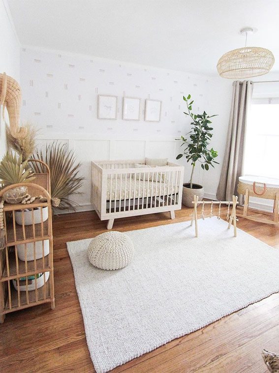 simple baby room