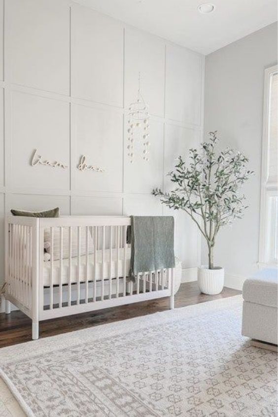 simple baby room