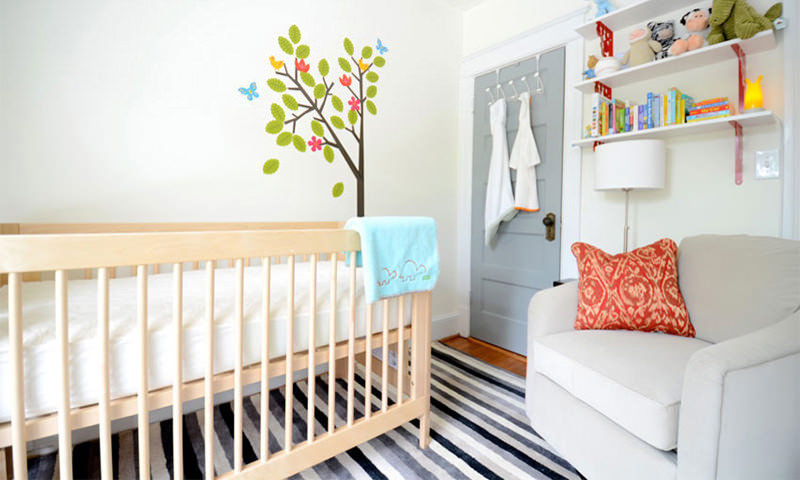 quarto de bebe pequeno