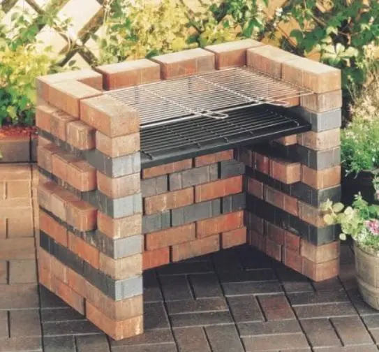 brick barbecue