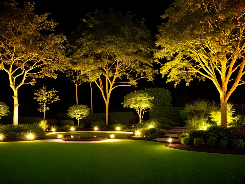 iluminacao de jardim