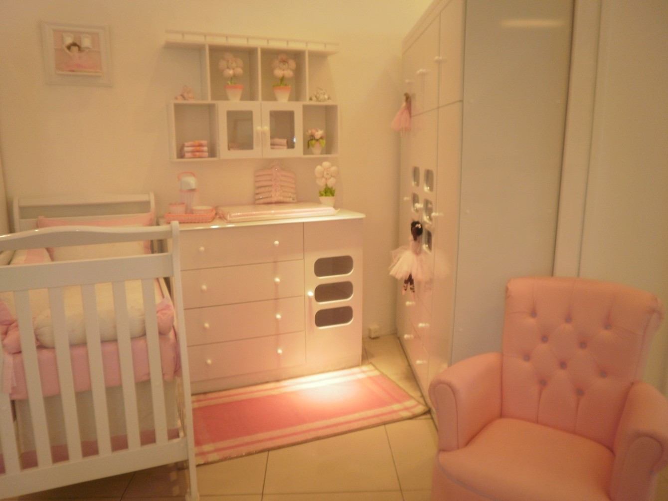 quarto de bebe pequeno