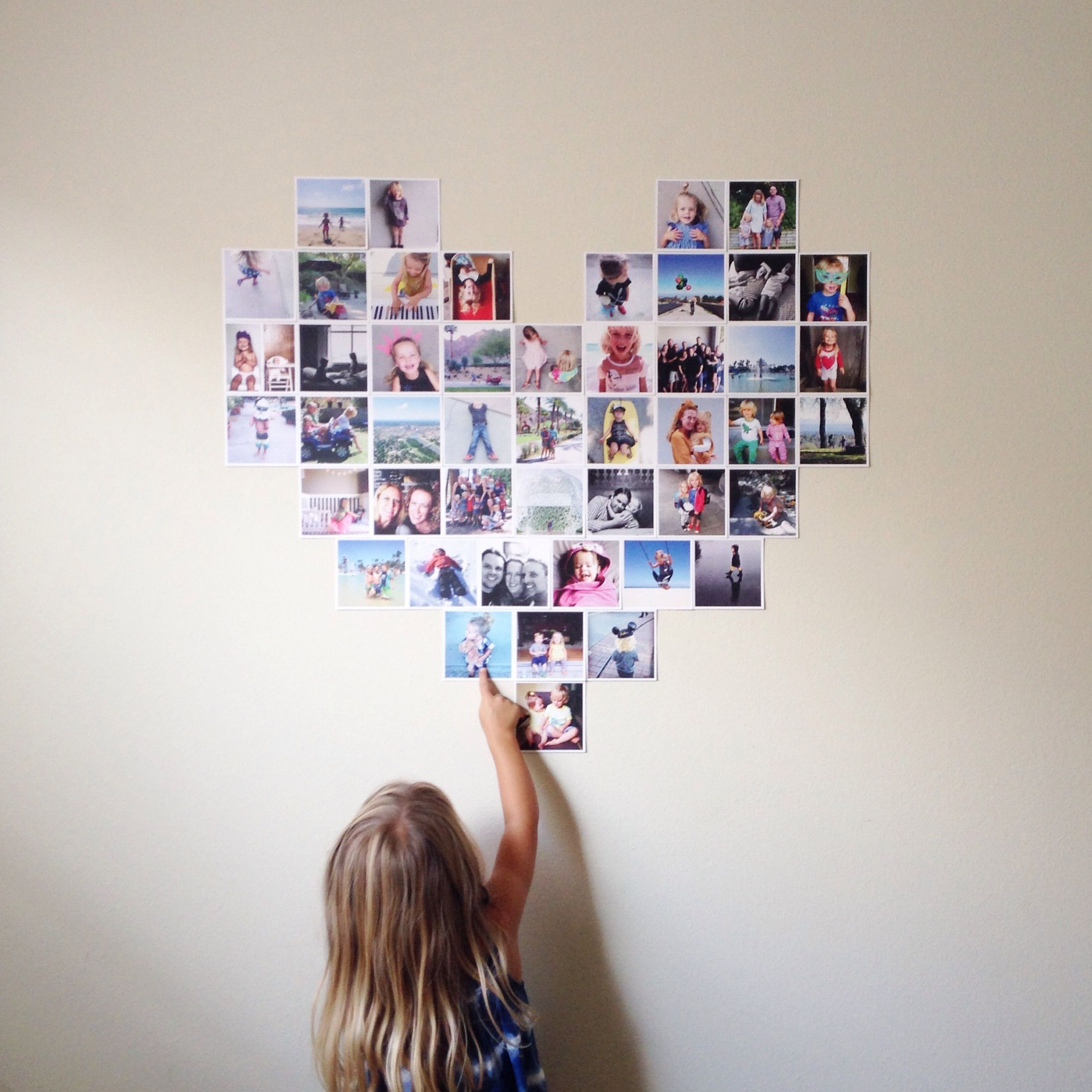 how to put pictures on the wall