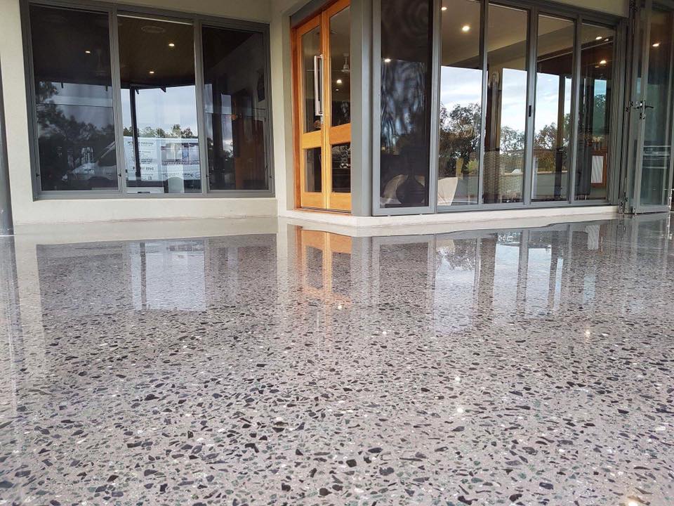 polished floor