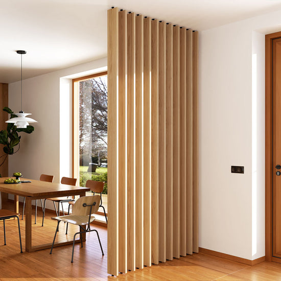 wooden divider