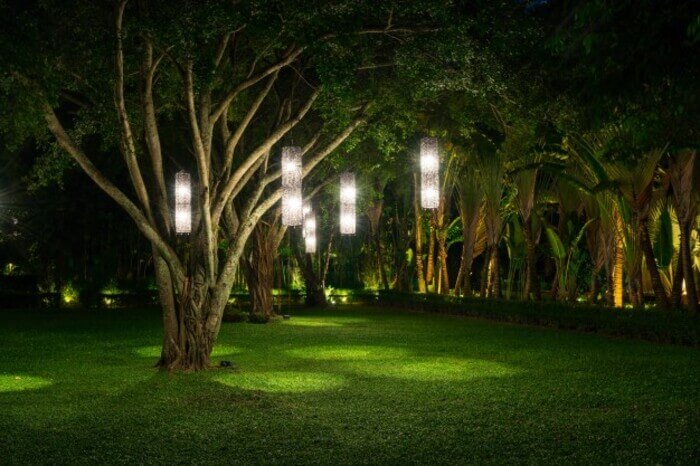 iluminacao de jardim