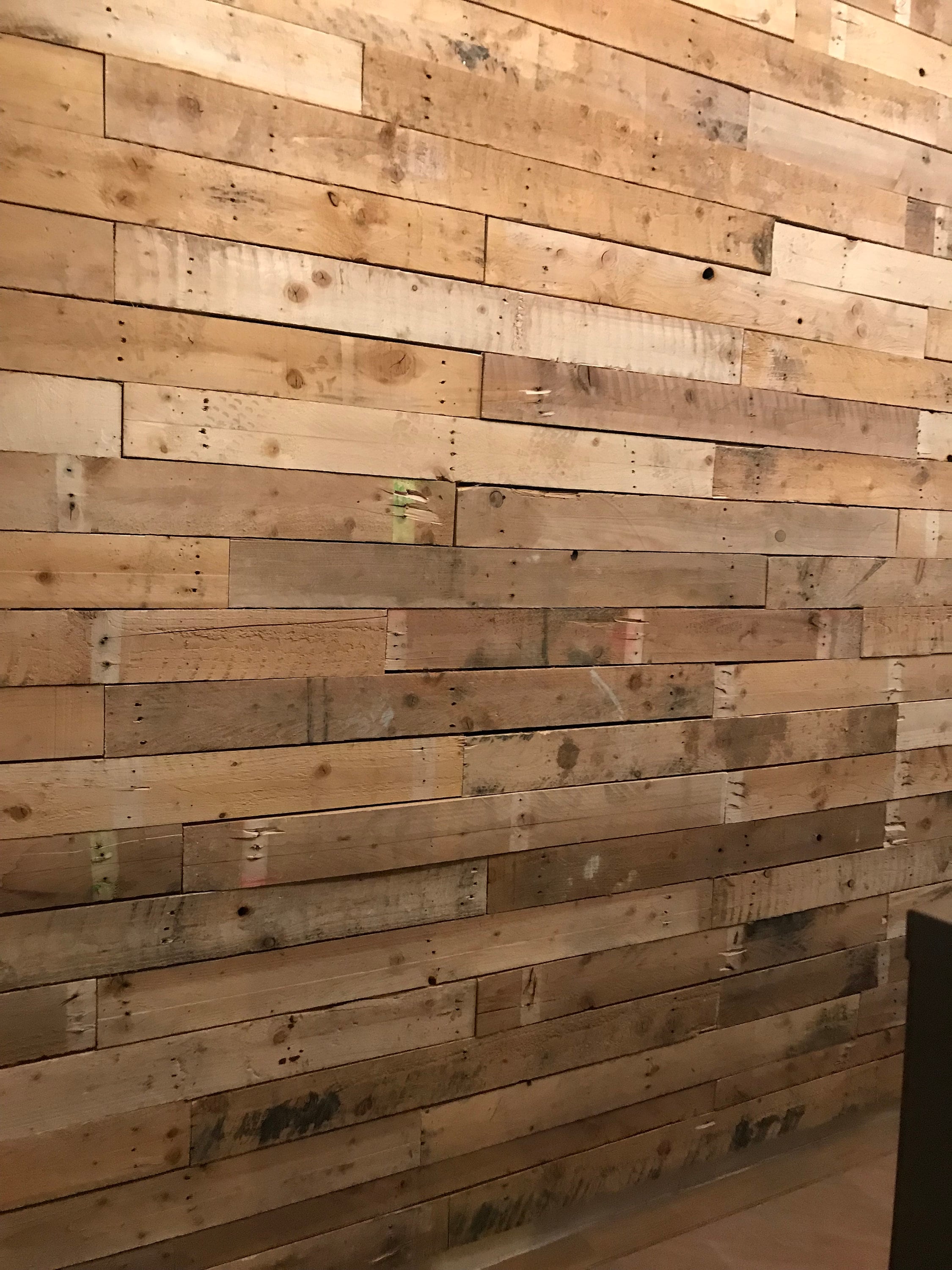 pallet wall