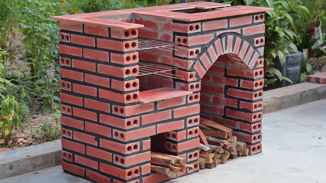 brick barbecue