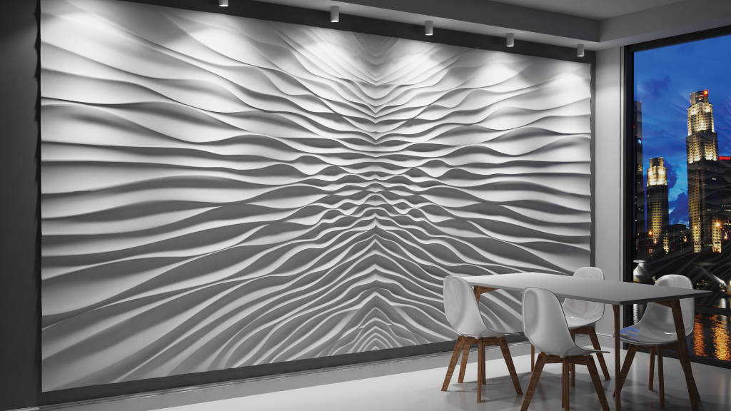 3d plaster panels