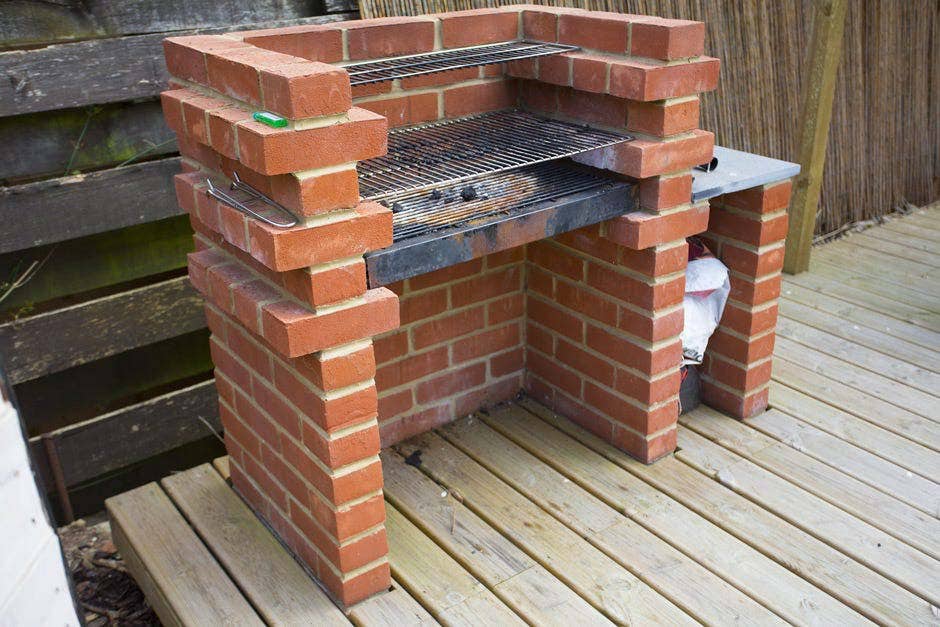 brick barbecue