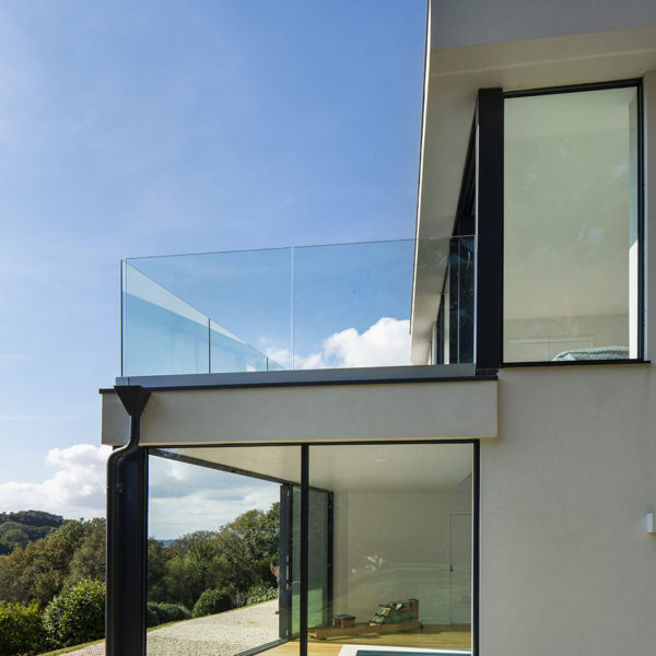 glass balcony