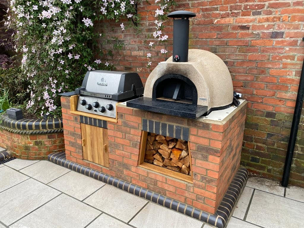 brick barbecue