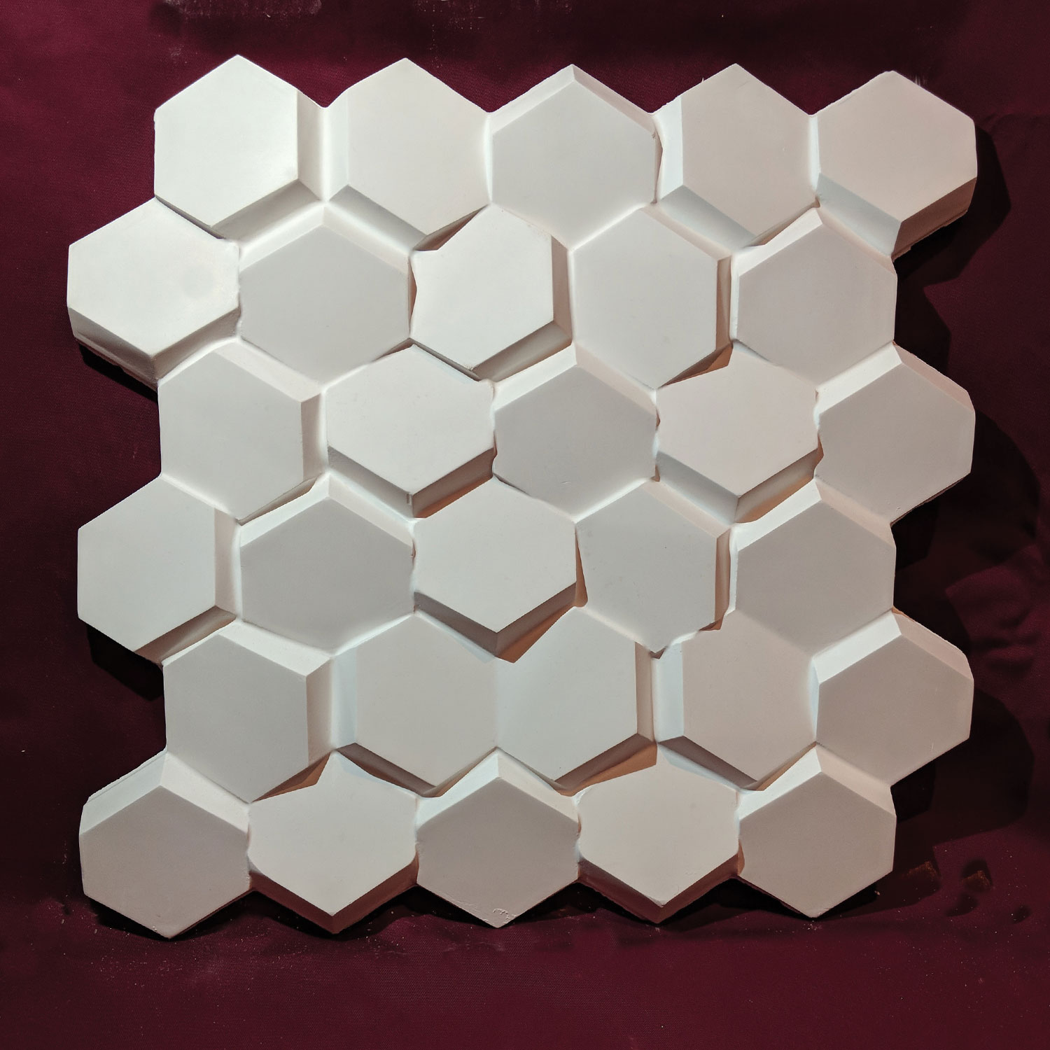 3d plaster panels