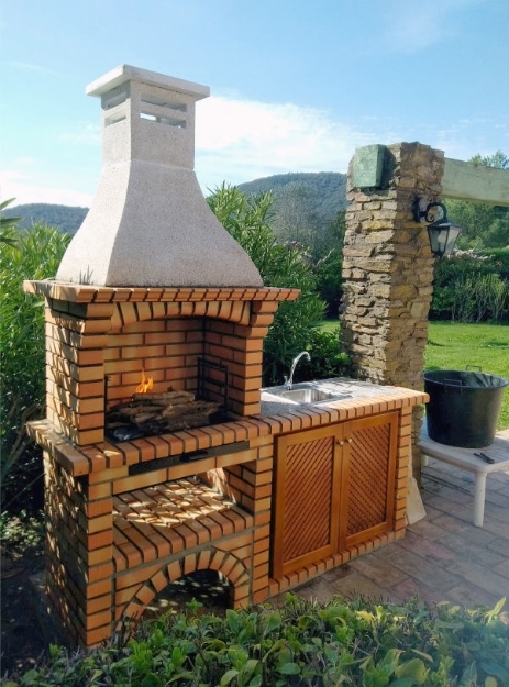 brick barbecue