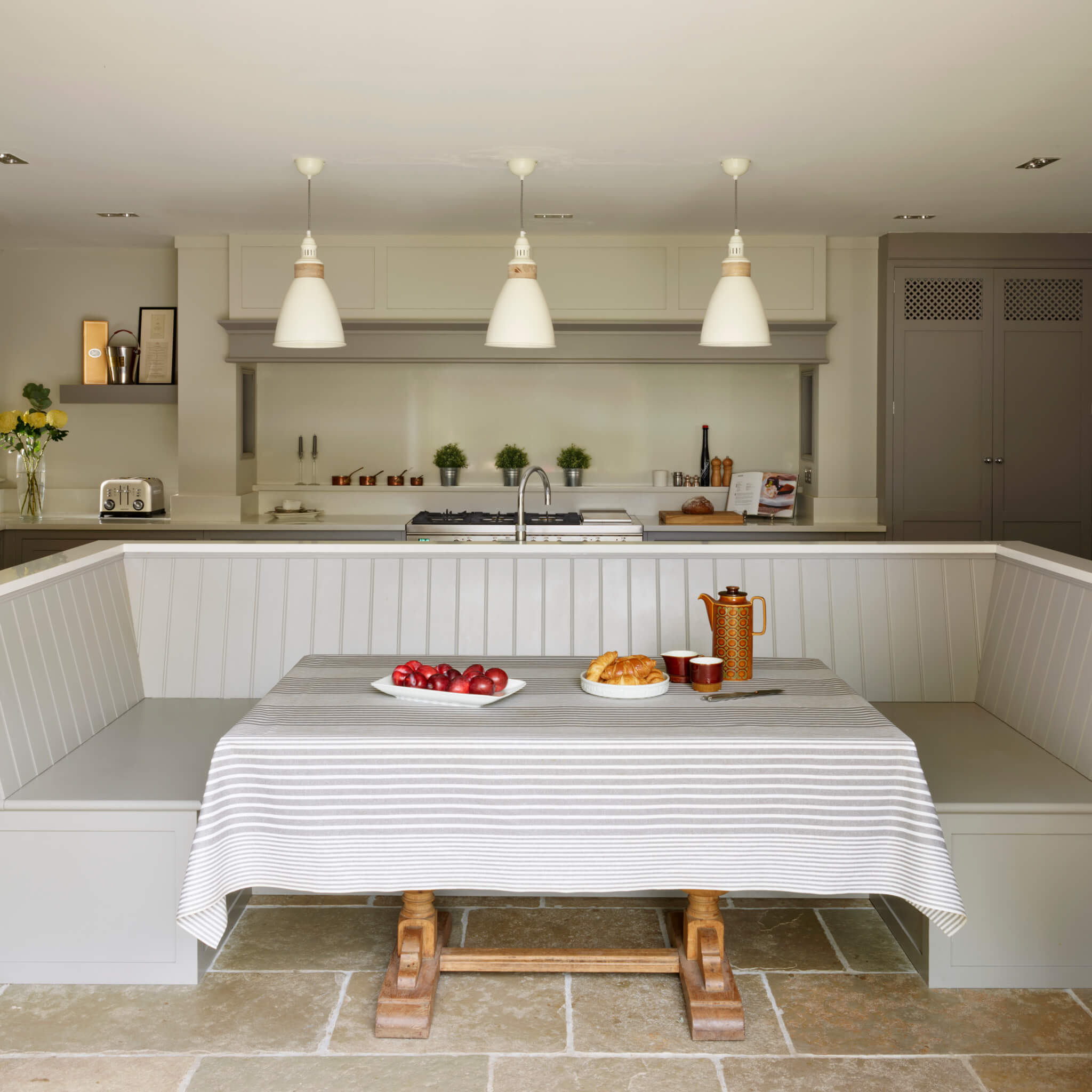 kitchen with bench