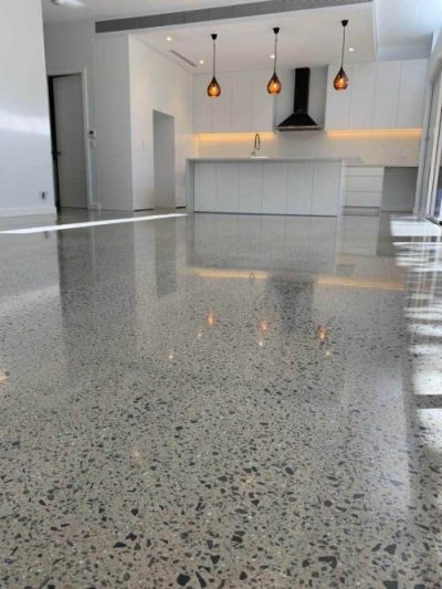 polished floor