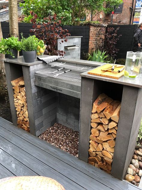 brick barbecue