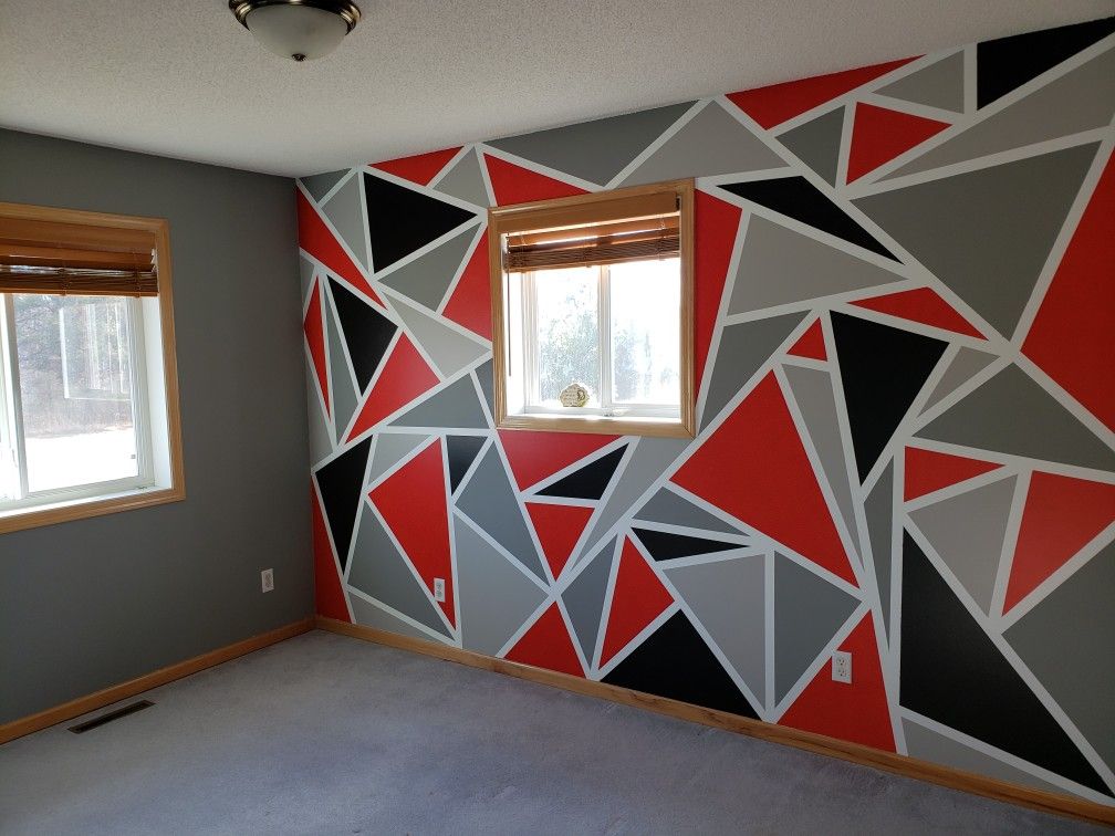 geometric wall