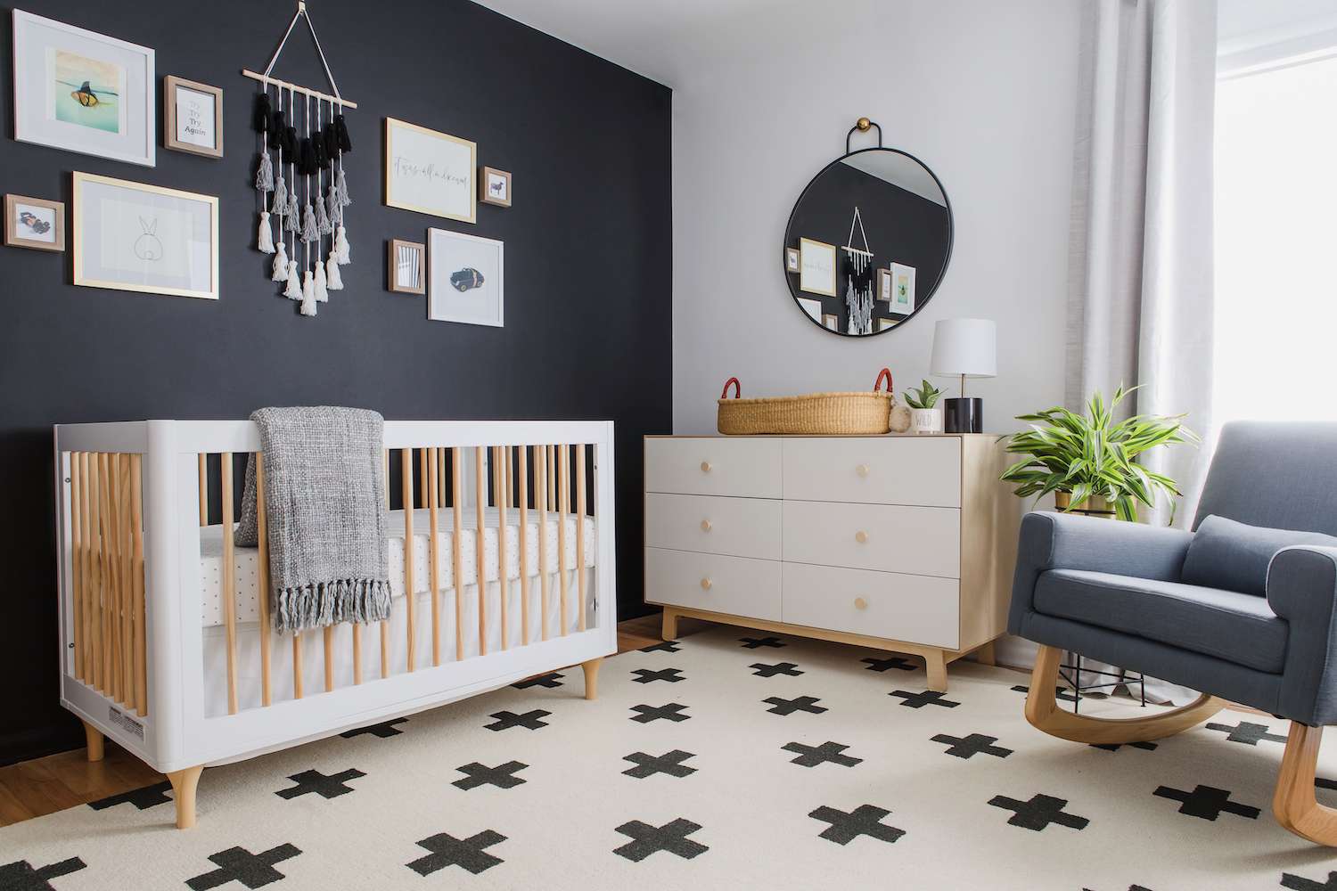 simple baby room