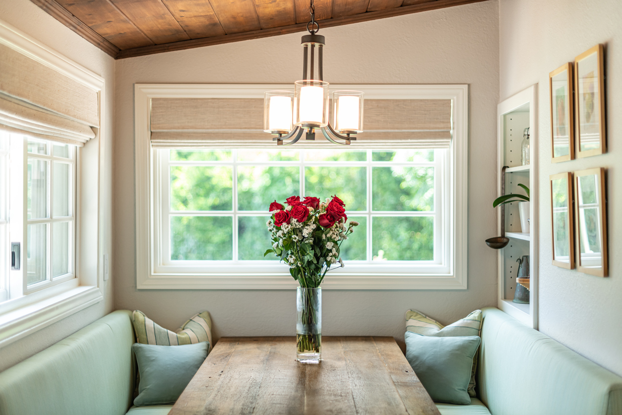 kitchen with bench