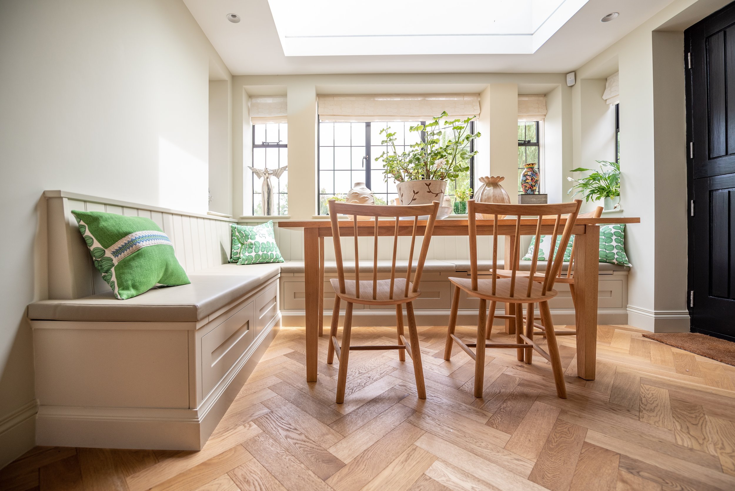 kitchen with bench