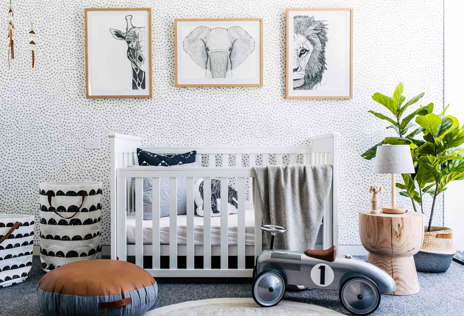 simple baby room