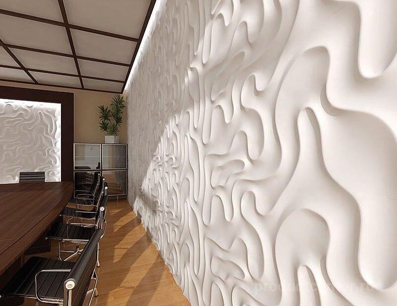 3d plaster panels