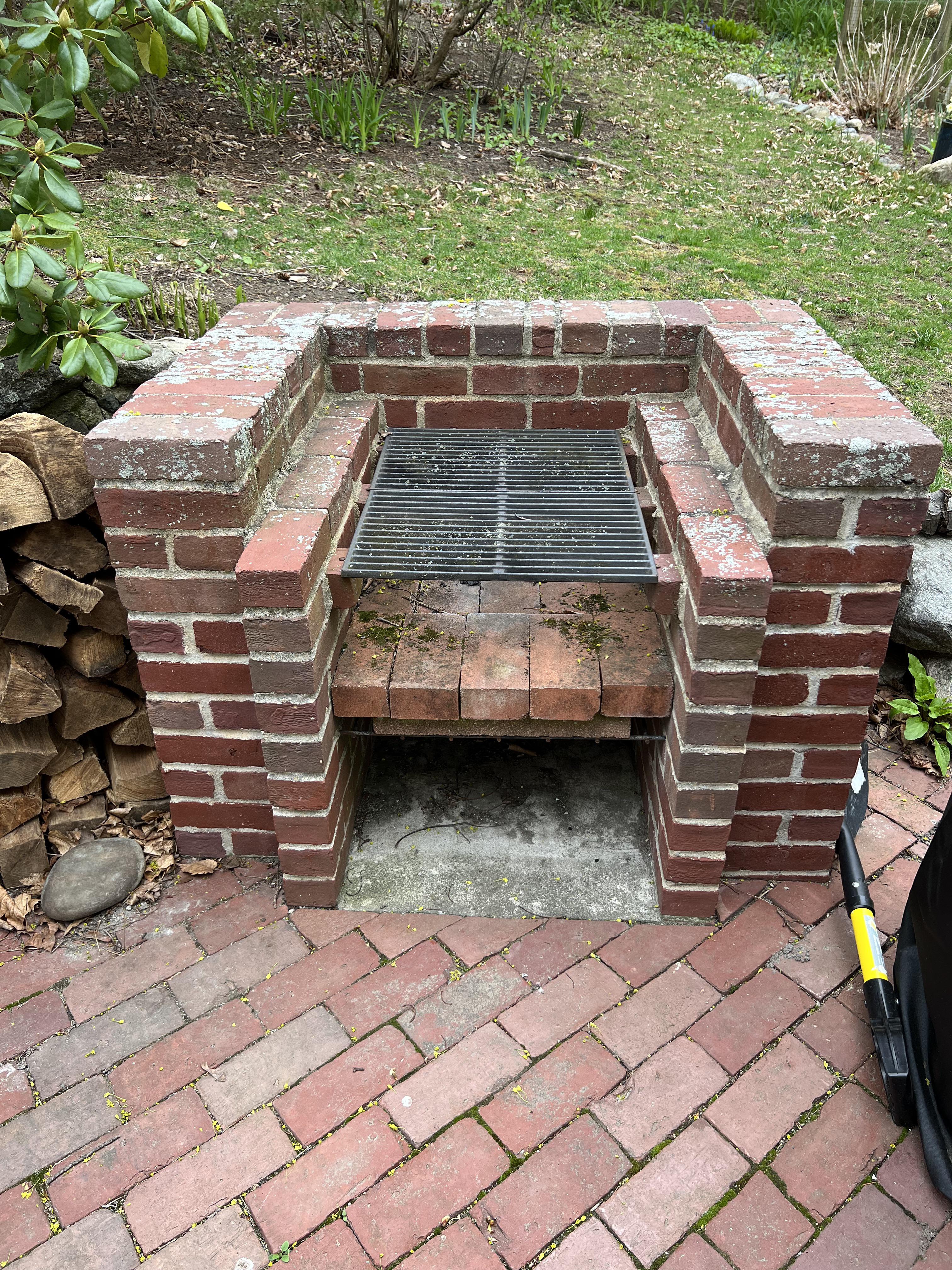 brick barbecue