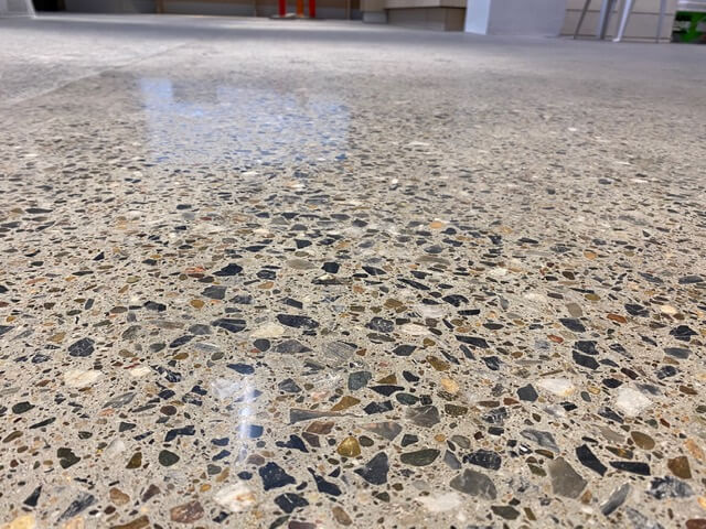 polished floor