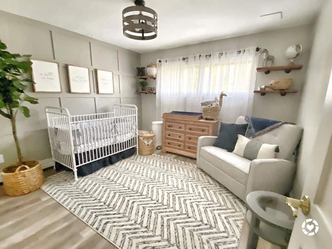 simple baby room