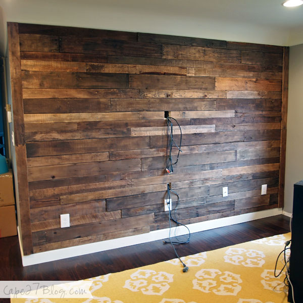 pallet wall