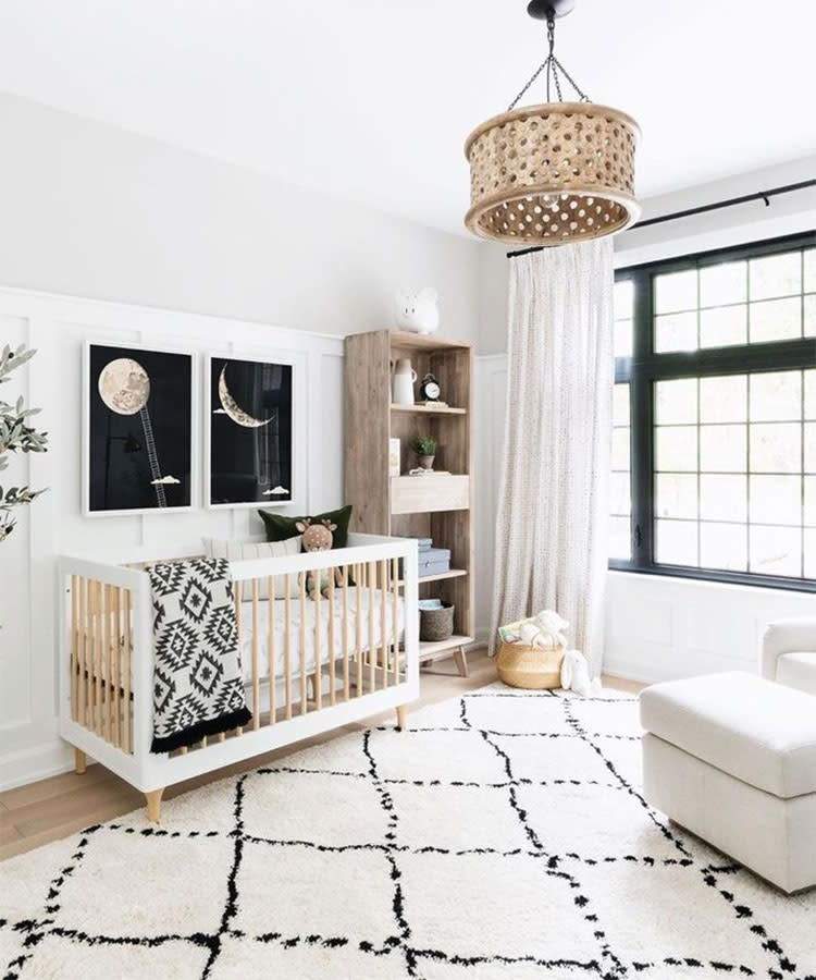 simple baby room