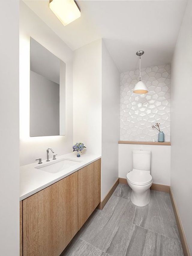 simple and small bathrooms