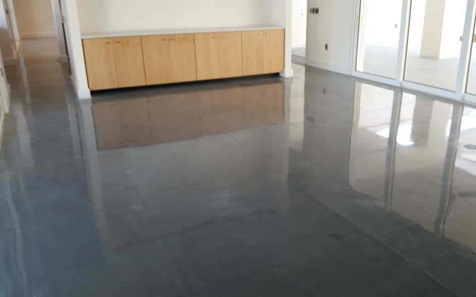 polished floor