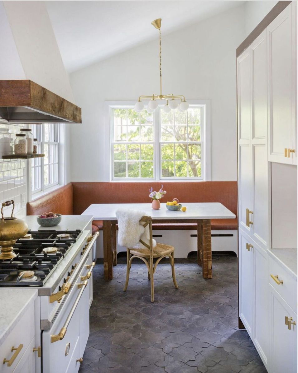 kitchen with bench