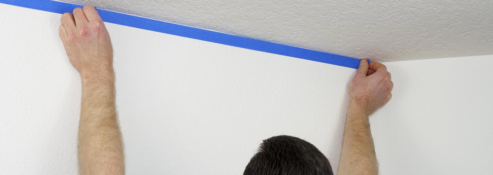 paint wall with tape