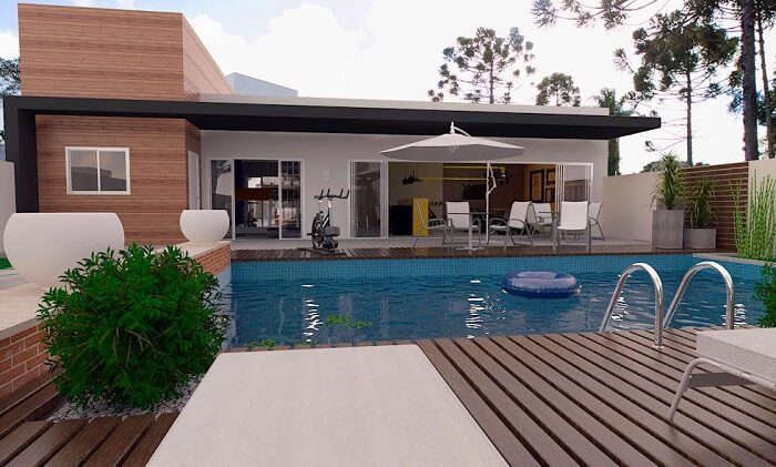 casas com piscinas