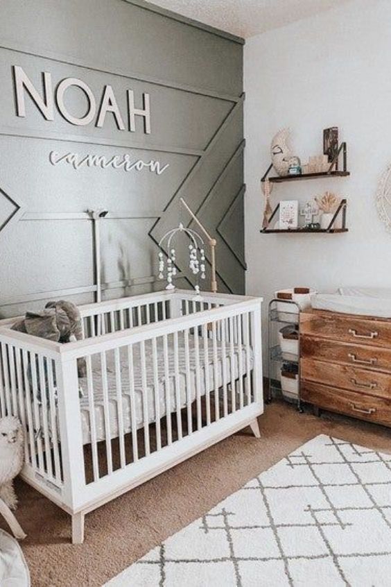 simple baby room