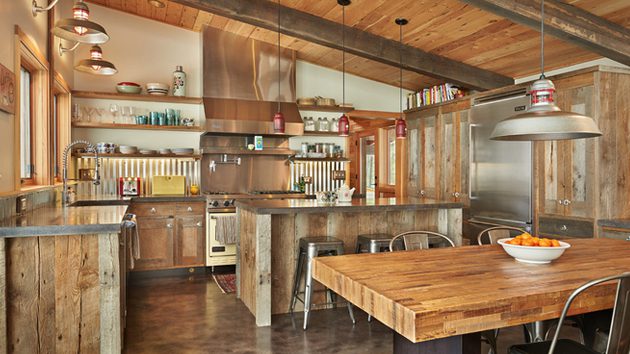 rustic kitchen