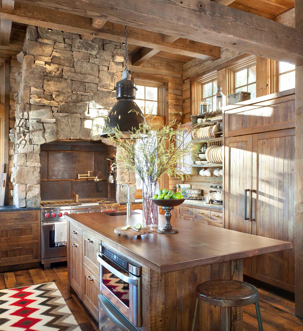 rustic kitchen