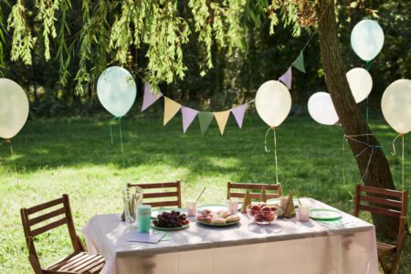 Decoração de Festa Infantil Minimalista