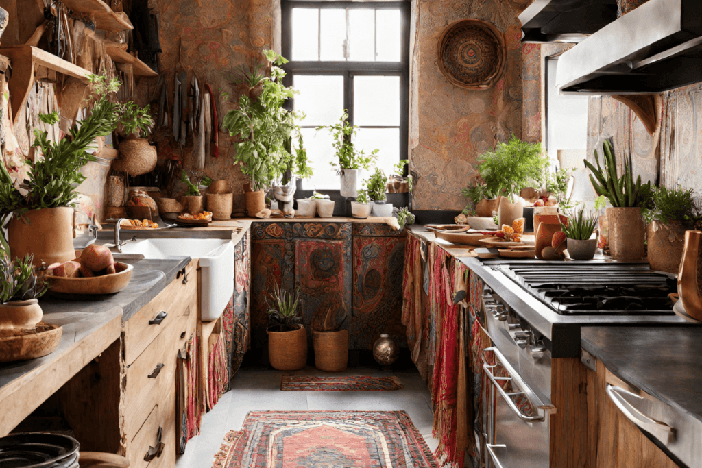 como-decorar-sua-cozinha-com-estilo-boho