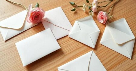 como fazer envelope convite de casamento